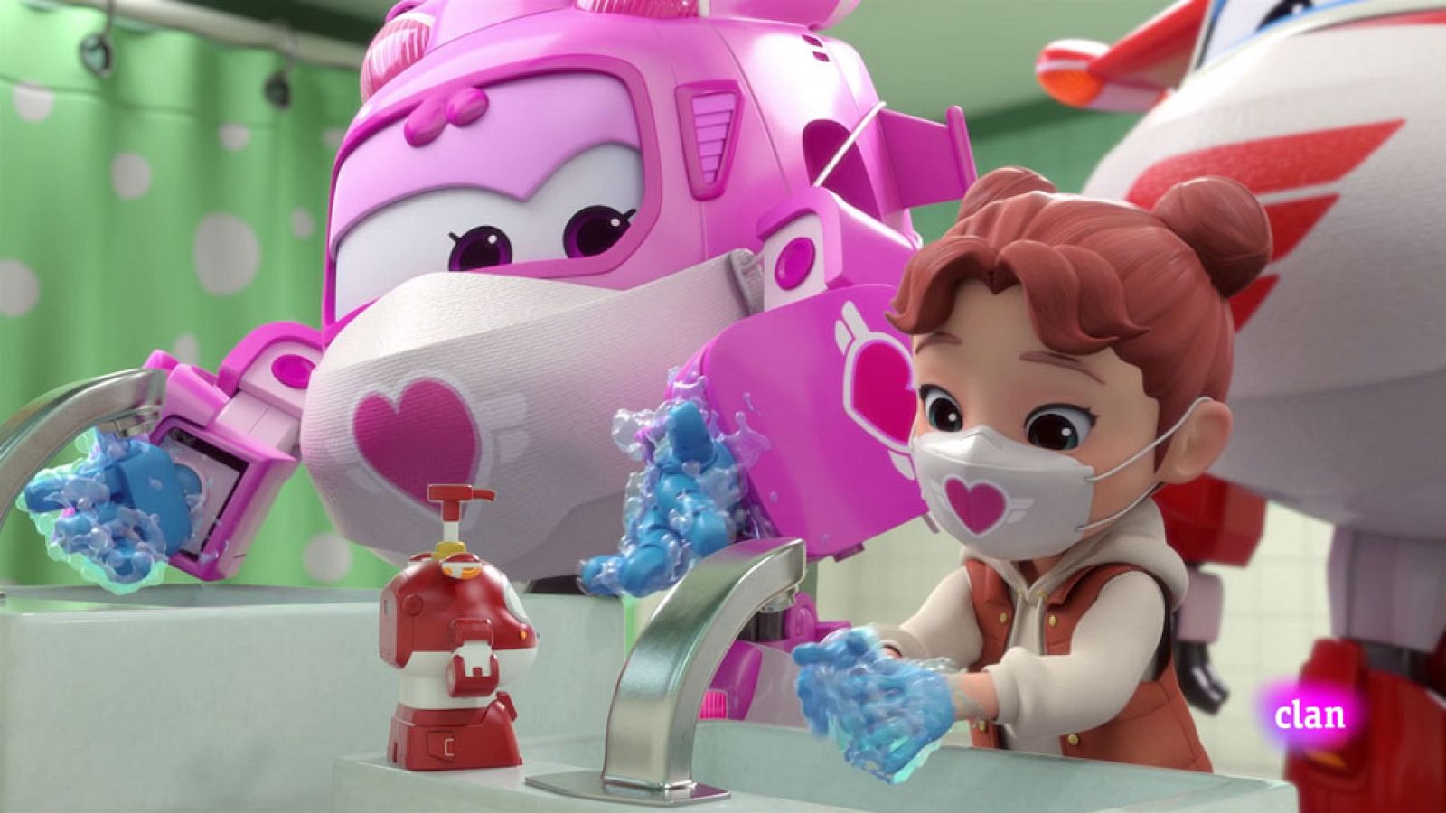 Super Wings Luchar contra el virus - Nos lavamos las manos con frecuencia - Super Wings | Ver