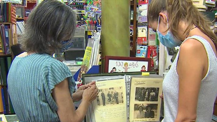 Telediario 1 - Comercios históricos que agonizan por el parón económico del coronavirus