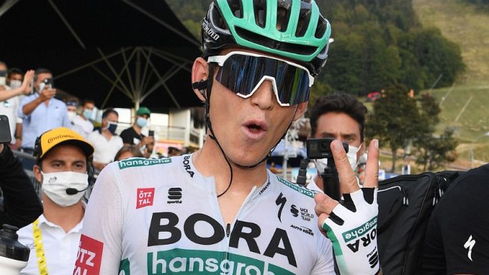 Tour de Francia - Tour 2020 | Lennard Kämna: "Cuando he visto que Carapaz bajaba el ritmo, sabía que era el momento"