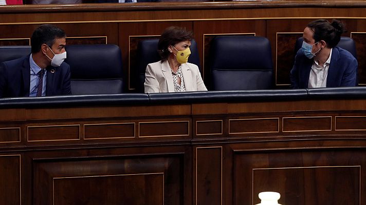 Telediario 1 - El Gobierno afronta dos posibles caminos para negociar unos presupuestos que siguen en el aire