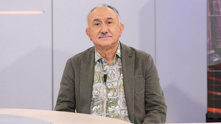 La hora de La 1 - Entrevista íntegra a Pepe Álvarez (UGT)