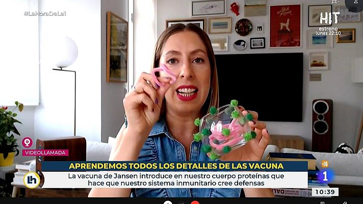 La hora de La 1 - El funcionamiento de la vacuna de Janssen