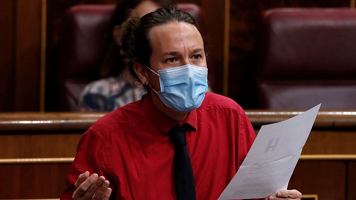 Telediario 1 - La Audiencia Nacional devuelve a Iglesias la condición de 'perjudicado' en el caso Dina
