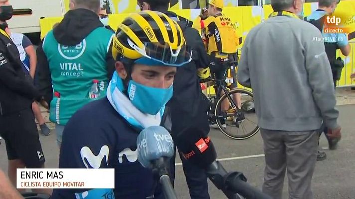 Tour de Francia - Tour 2020 | Enric Mas: "Quien no arriesga no gana. Chapeau para el Bahrain. Esto es el ciclismo"