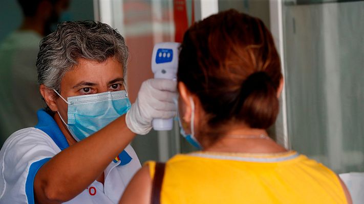 Telediario 1 - Coronavirus en el Puente de Vallecas: el distrito con la incidencia más alta de Madrid