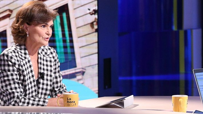 La hora de La 1 - Calvo asegura que lo "más importante" de los Presupuestos es el "contenido" y después "con quién"
