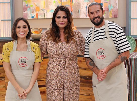 Cocina al punto con Peña y Tamara - La modelo Marisa Jara visita 'Cocina al Punto'