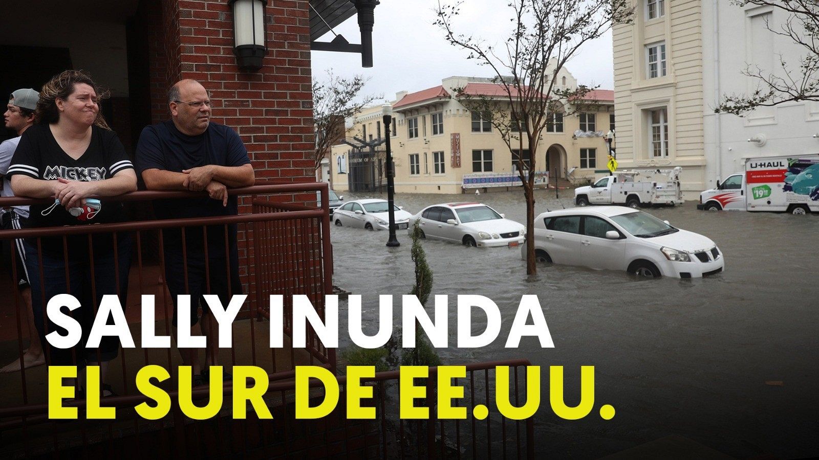 El huracán Sally golpea el sur de Estados Unidos con fuertes vientos e inundaciones