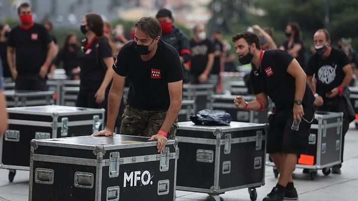 La tarde en 24h - El sector del espectáculo denuncia que está "al borde del colapso" por la crisis del coronavirus