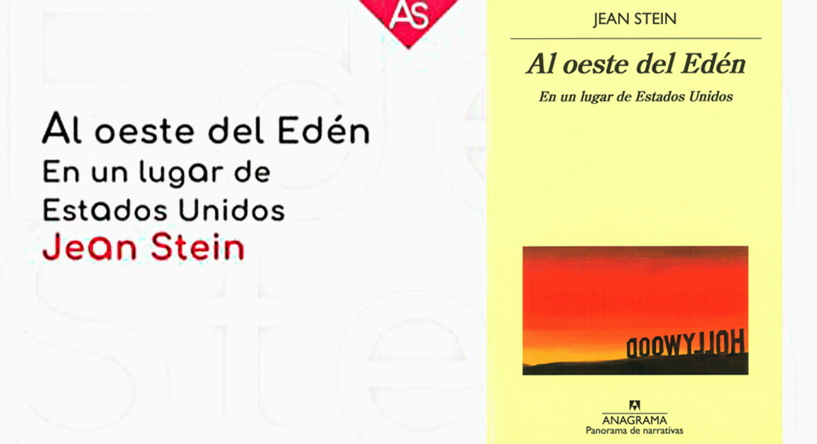 La aventura del saber Al oeste del Edén Jean Stein