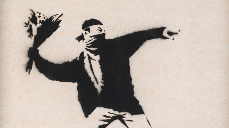 Banksy pierde los derechos sobre su obra más popular por no revelar su identidad