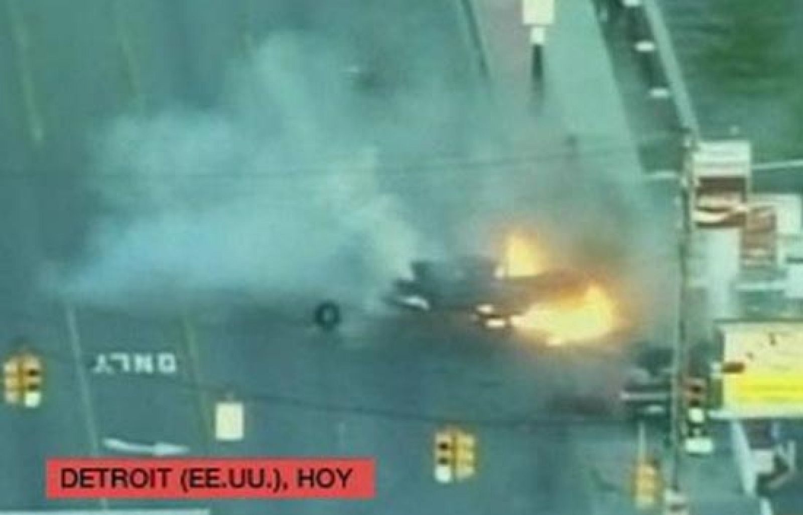 Una persecución en Detroit ha acabado con la muerte del conductor de un coche robado, que huía a toda velocidad de la Policía.