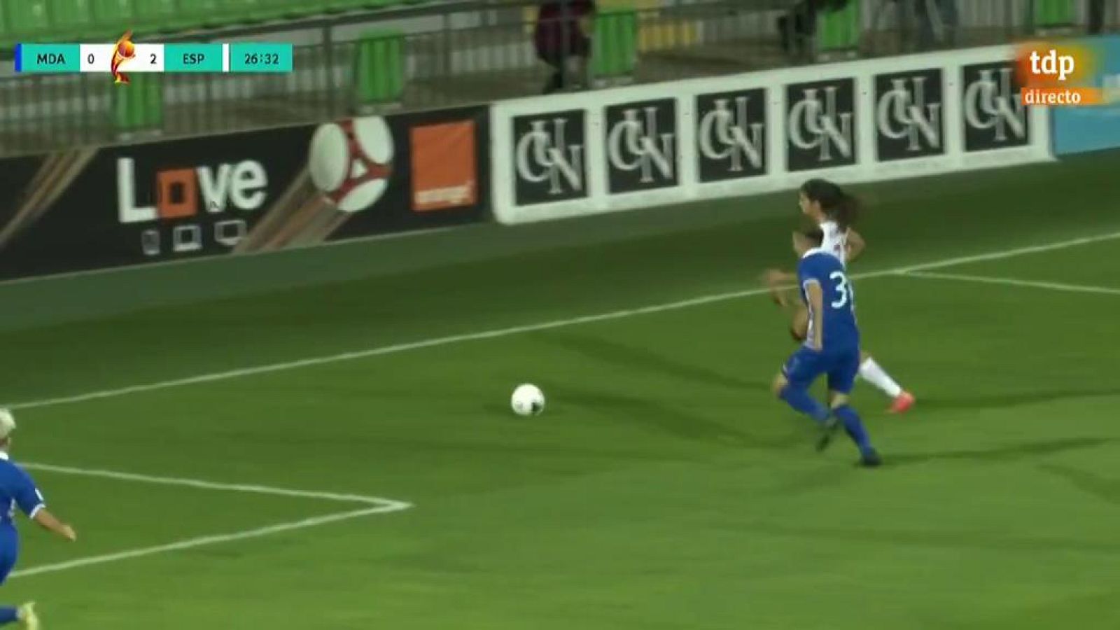 Mariona Caldentey hace el tercero (0-3)