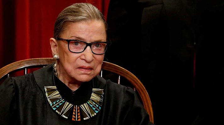 Telediario 1 - Rinden homenaje a la fallecida jueza Ruth Bader Ginsburg