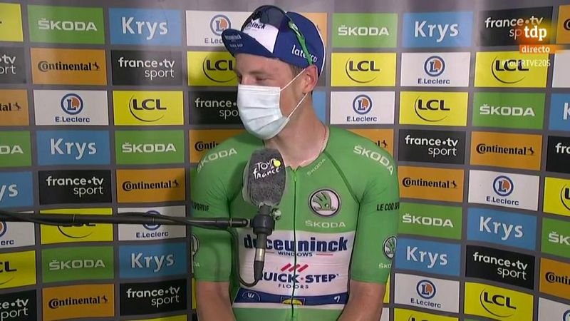 Tour 2020 | Sam Bennett: "Siempre quise ganar esta etapa y hacerlo de verde es increíble"