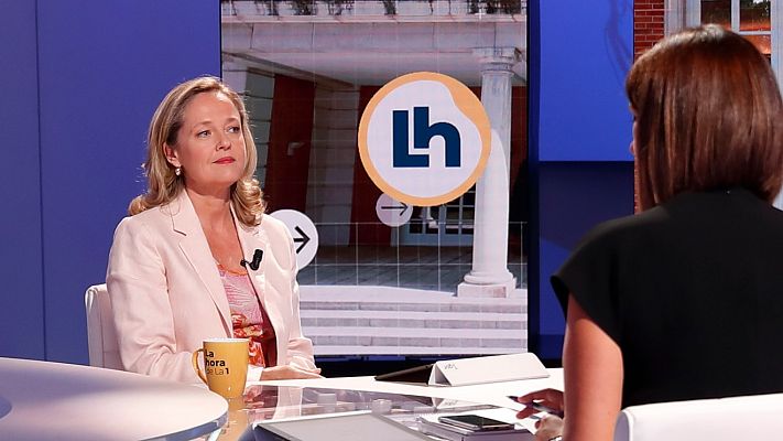 La hora de La 1 - Calviño resalta que el Gobierno está en "apoyar" y no en "buscar desacuerdos" con la Comunidad de Madrid