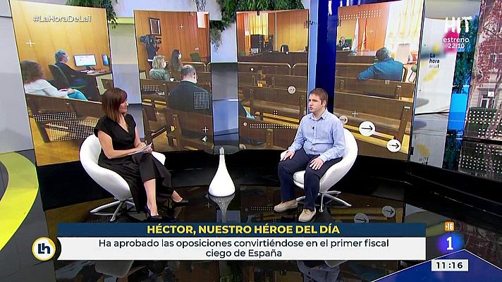 La hora de La 1 - Un héroe anónimo: el primer fiscal ciego