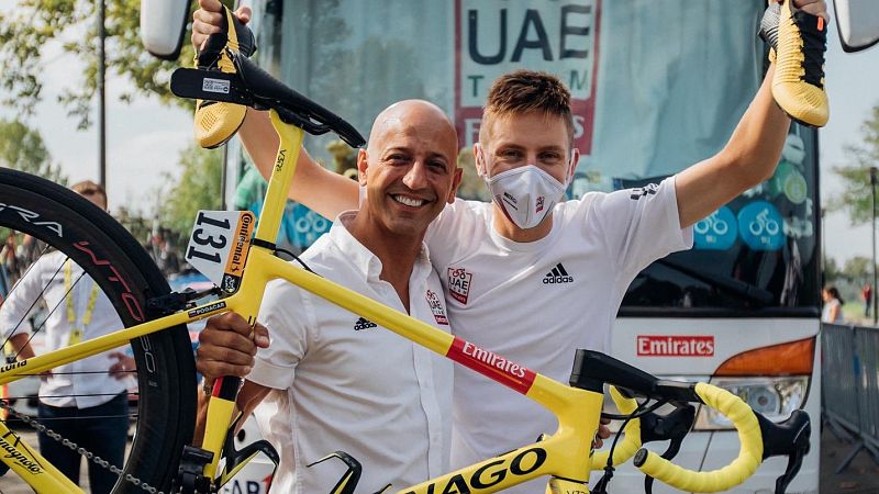 Josean Fernández 'Matxin': "Tocar la gloria es ganar el Tour de Francia y lo hemos conseguido"