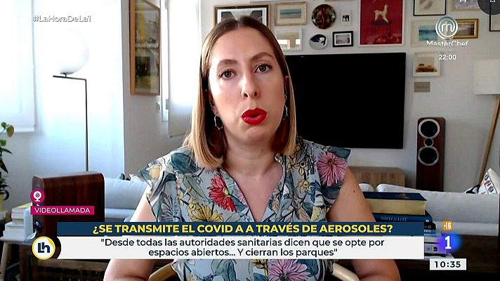 La hora de La 1 - Se cierran los parques en Madrid, nos lo explica Deborah