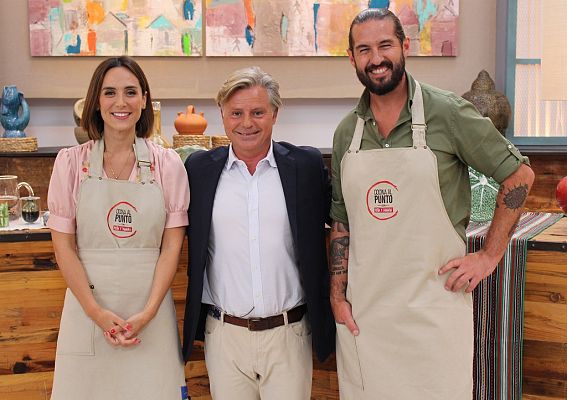 Cocina al punto con Peña y Tamara - César Ruiz visita 'Cocina al Punto'