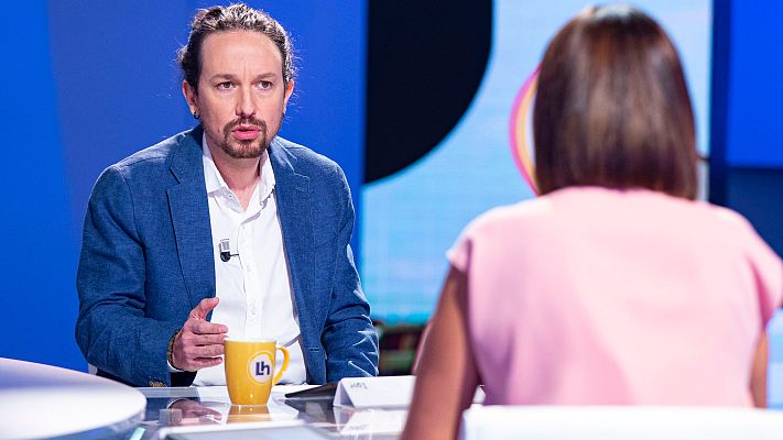 Telediario 1 - Iglesias acusa a Ayuso de segregar a la población con las restricciones frente a la COVID-19 en Madrid