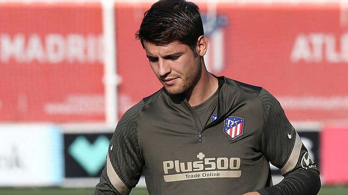 Telediario 1 - Morata ya está en Turín para ultimar su fichaje con la Juventus