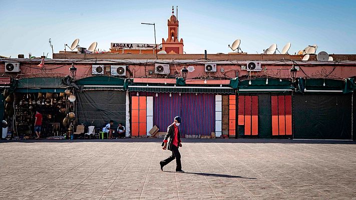 Telediario 1 - Marruecos supera ya los 100.000 contagios