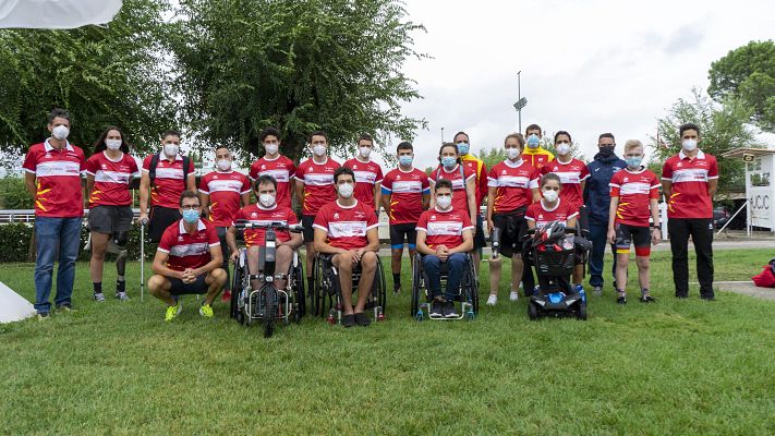 Paralímpicos - Una veintena de jóvenes se presentan como candidatos al equipo Cofidis de ciclismo paralímpico