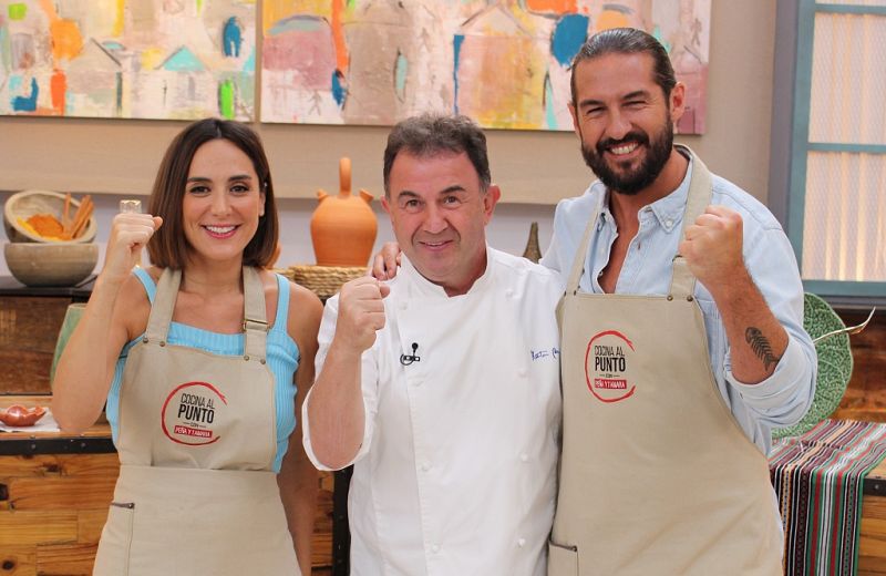 El chef Martín Berasategui visita 'Cocina al Punto' | Ver