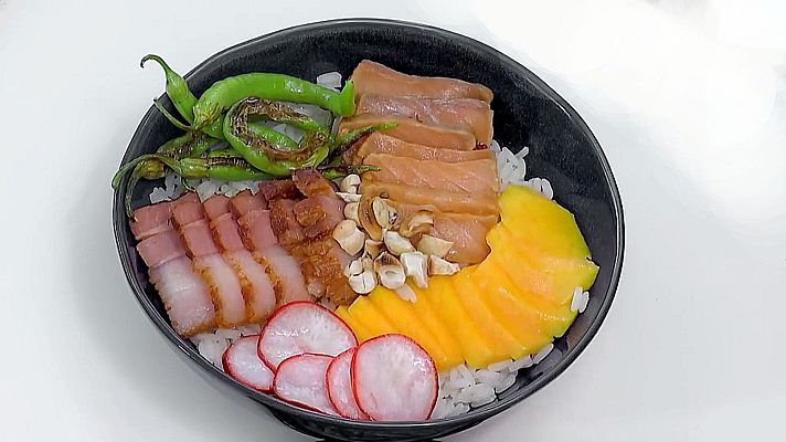 RTVE Cocina - Receta de poke de arroz