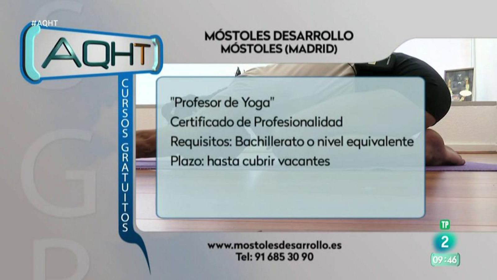 Certicados de profesionalidad en hostelería y yoga - Aquí hay trabajo | Ver