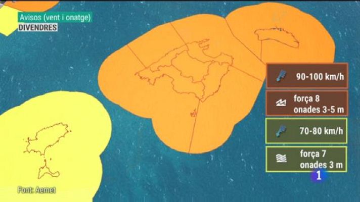Informatiu Balear - El temps a les Illes Balears - 24/09/20