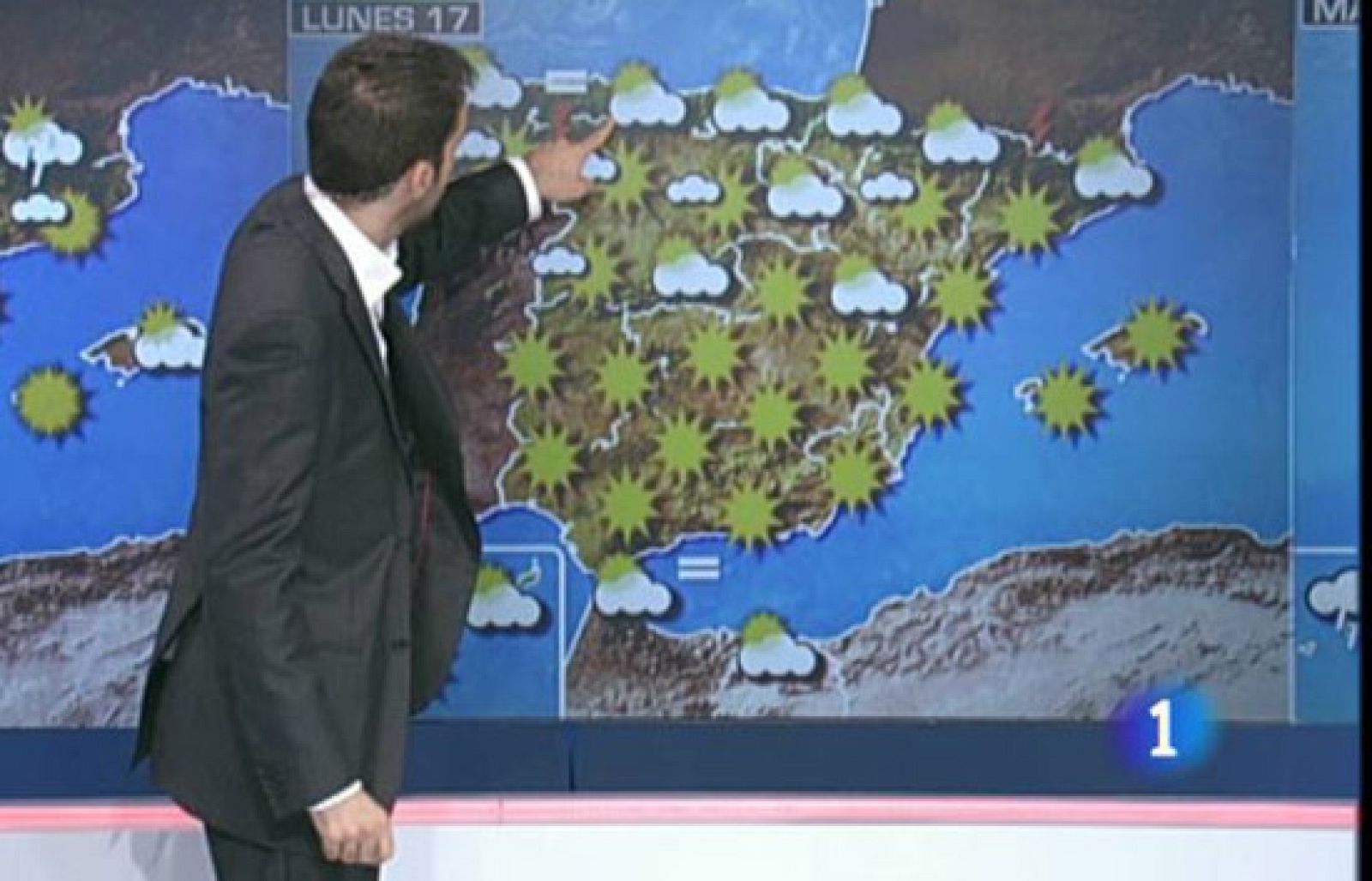 El tiempo: cielos despejados y altas temperaturas