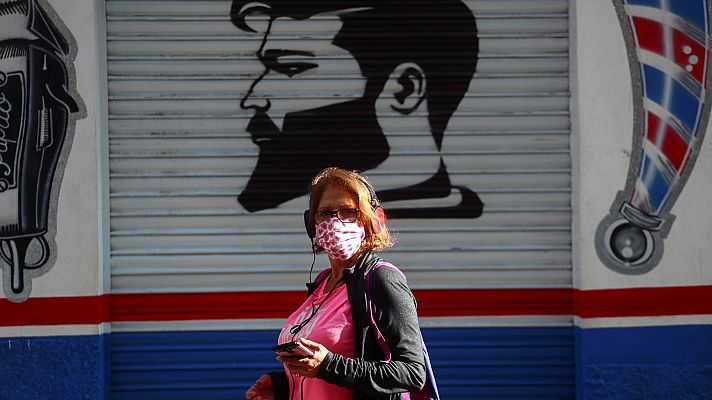 Telediario 1 - Los expertos creen que es "insuficiente" restringir zonas básicas en Madrid