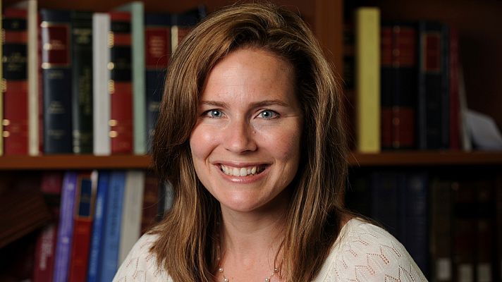 Telediario 1 - Amy Coney Barrett, la principal candidata al Supremo
