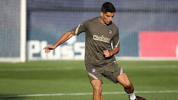 Telediario 1 - Luis Suárez debutará en el Atlético contra el Granada