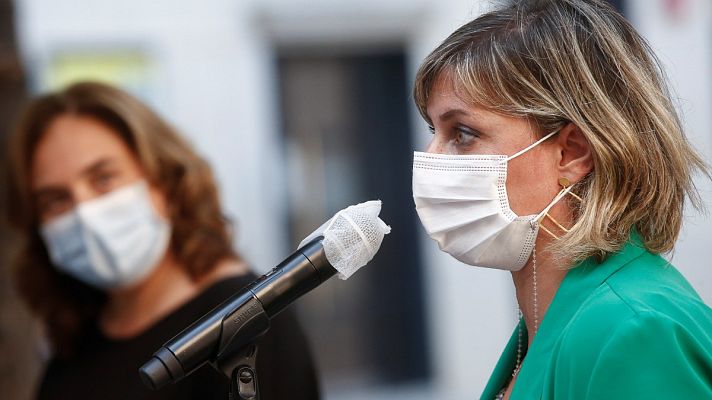 Telediario 1 - Cataluña avisa de que las reuniones familiares no deberán superar las seis personas esta Navidad