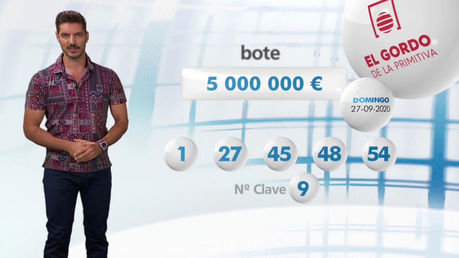 El Gordo de la Primitiva - 27/09/20 - ver ahora