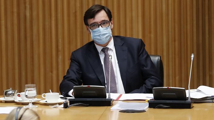 Parlamento - Salvador Illa y la lucha contra la pandemia
