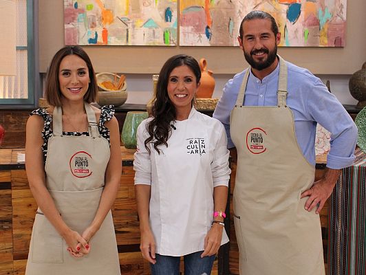 Cocina al punto con Peña y Tamara - La chef y repostera Rocío Arroyo visita 'Cocina al Punto'