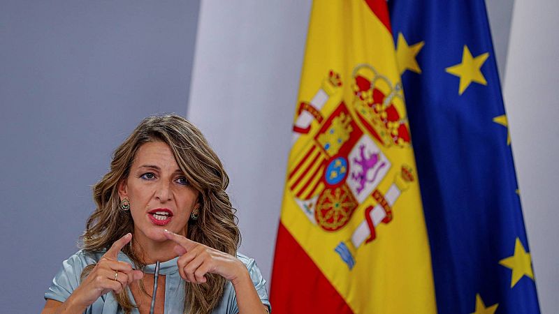 Yolanda Díaz, sobre el acuerdo de los ERTE: "Protege y defiende a las empresas y los trabajadores" - Informativo 24h | Ver