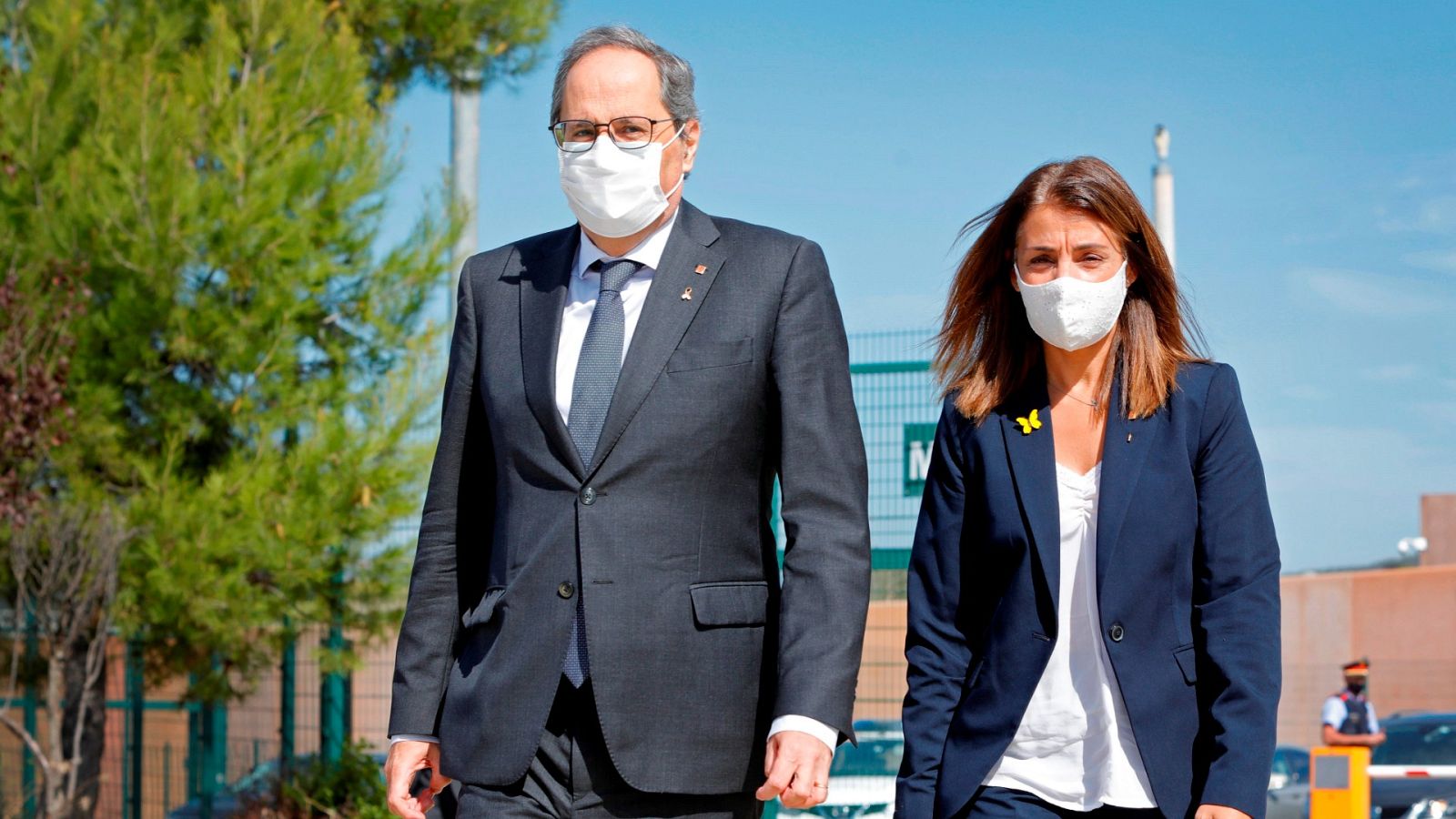 Torra pide al Gobierno una ley de amnistía para los presos del 'procés' el día después de su inhabilitación