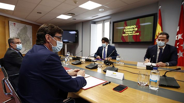 Telediario 1 - Sanidad y Madrid alcanzan un principio de acuerdo