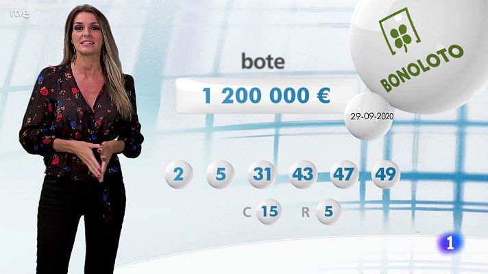 Loterías - Bonoloto + EuroMillones - 29/09/20