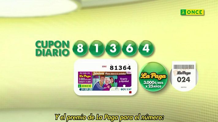 Sorteos ONCE - Sorteo ONCE - 29/09/20