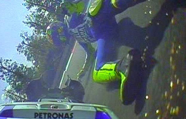  - Rossi se va al suelo