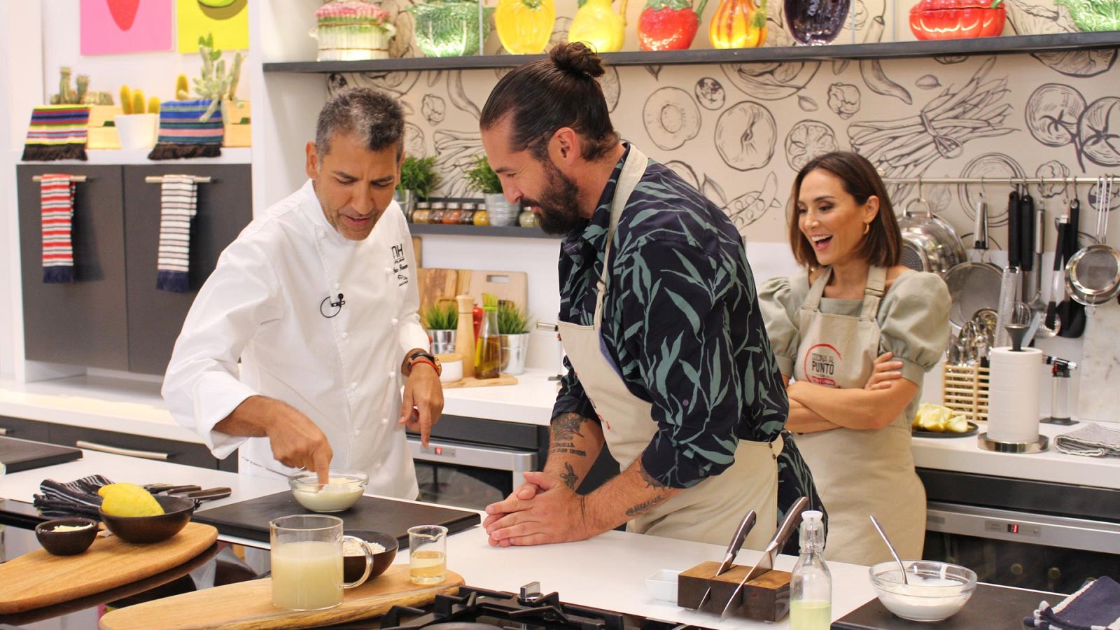 Cocina al punto con Peña y Tamara - Paco Roncero  - ver ahora