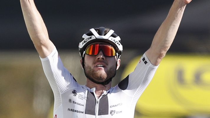 Ciclismo - Hirschi gana la Flecha Valona