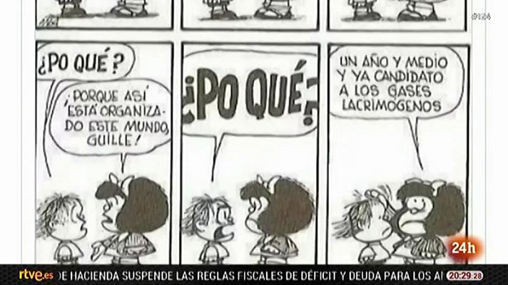 RTVE Igualdad - Homenaje a Quino, el creador de la eterna Mafalda