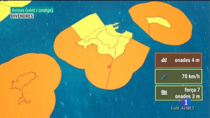 Informatiu Balear - El temps a les Illes Balears - 01/10/20